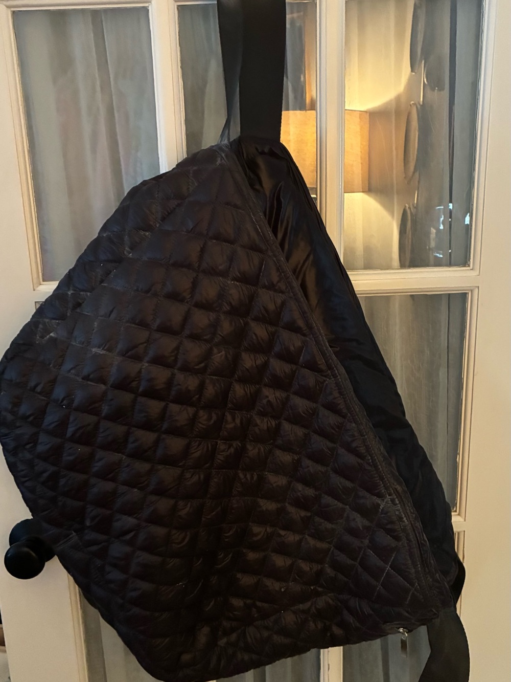 Capezio oversized Quilted Black Dance Bag - Classic Lightweight Layer